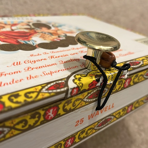 👜 Handmade La Gloria Cubana Cigar Box Purse / Keepsake Box / Jewelry Case - Picture 10 of 17